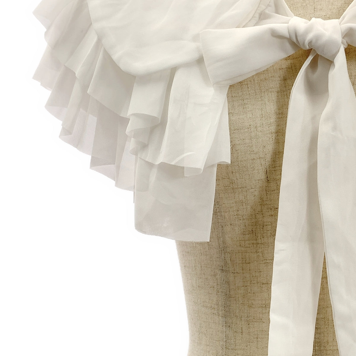 COMME des GARCONS COMME des GARCONS / 콤콤 | 2024AW | 폴리에스테르 라운드 칼라