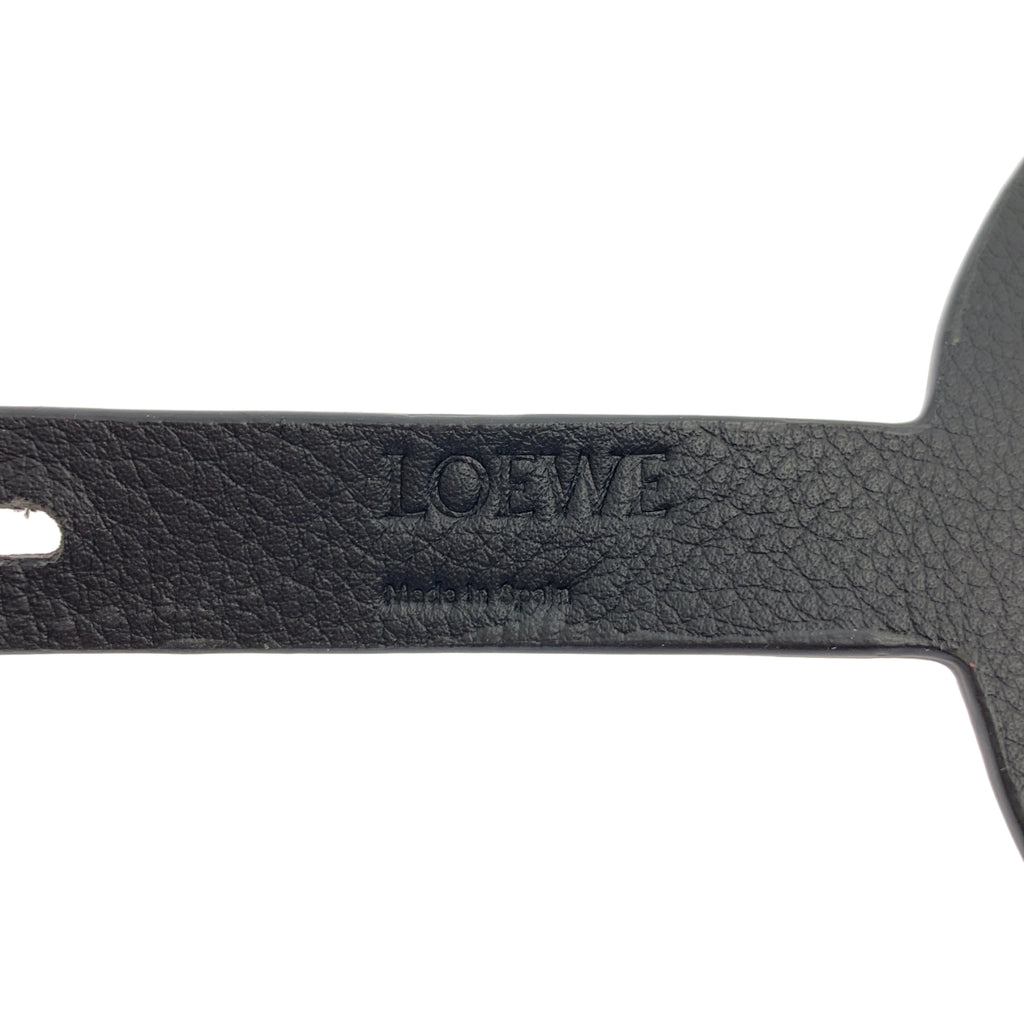 LOEWE / ロエベ | レザー ローズ チャーム |