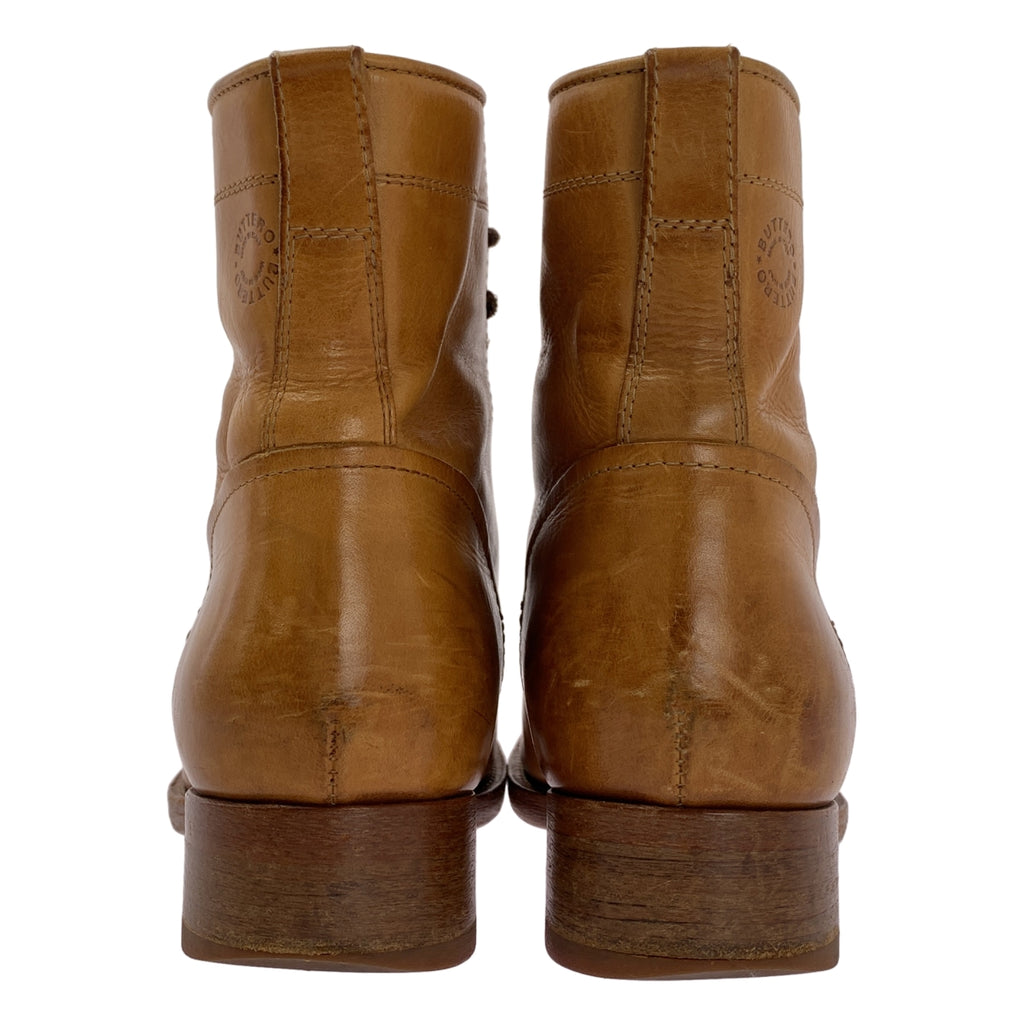 BUTTERO | 7孔繫帶皮靴 | 尺寸 40 1/2 | 男士