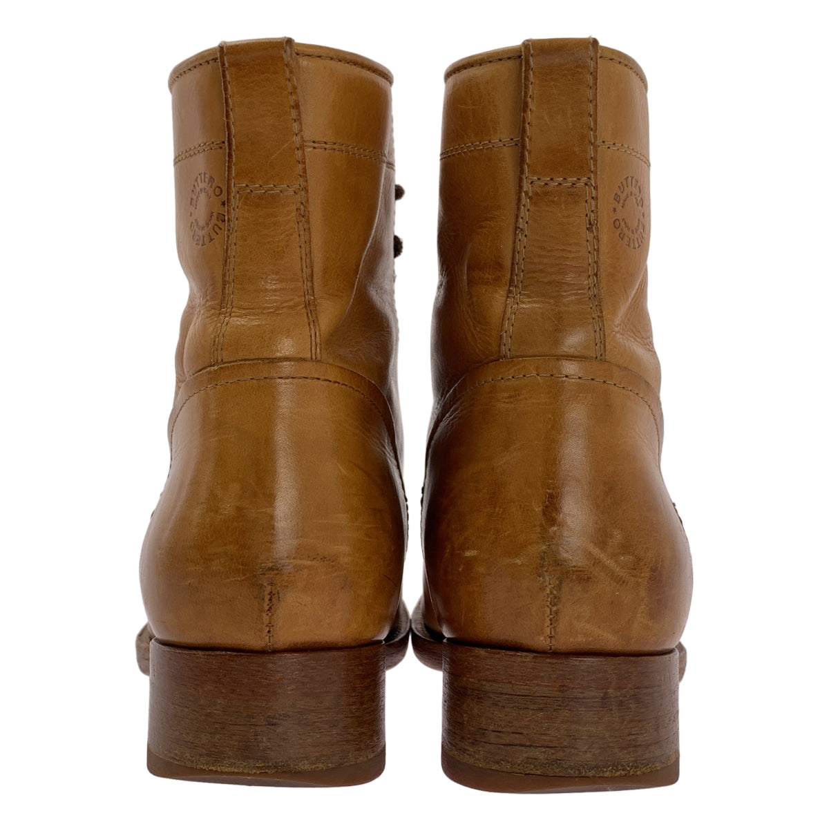 BUTTERO | 7孔繫帶皮靴 | 尺寸 40 1/2 | 男士