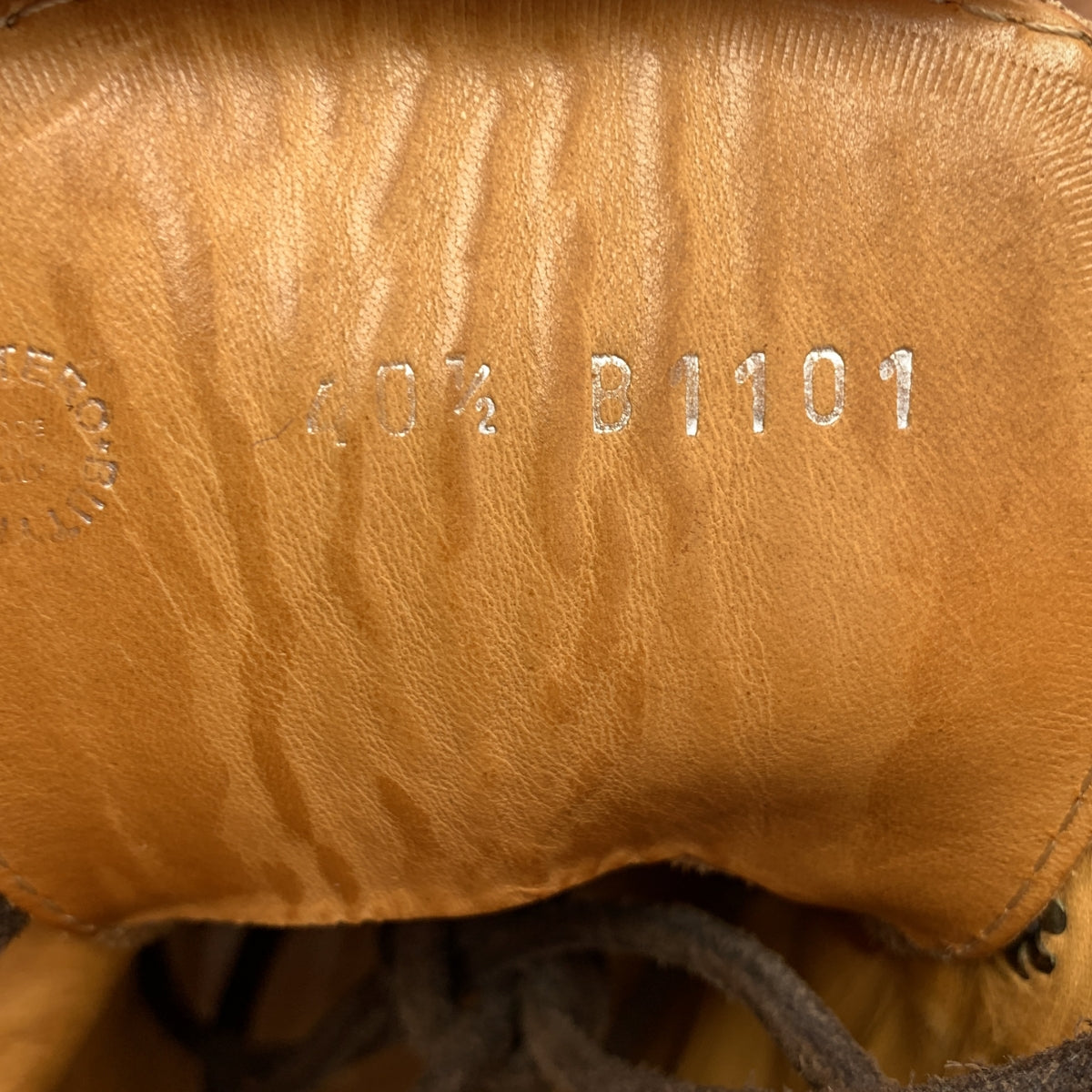 BUTTERO | 7孔繫帶皮靴 | 尺寸 40 1/2 | 男士