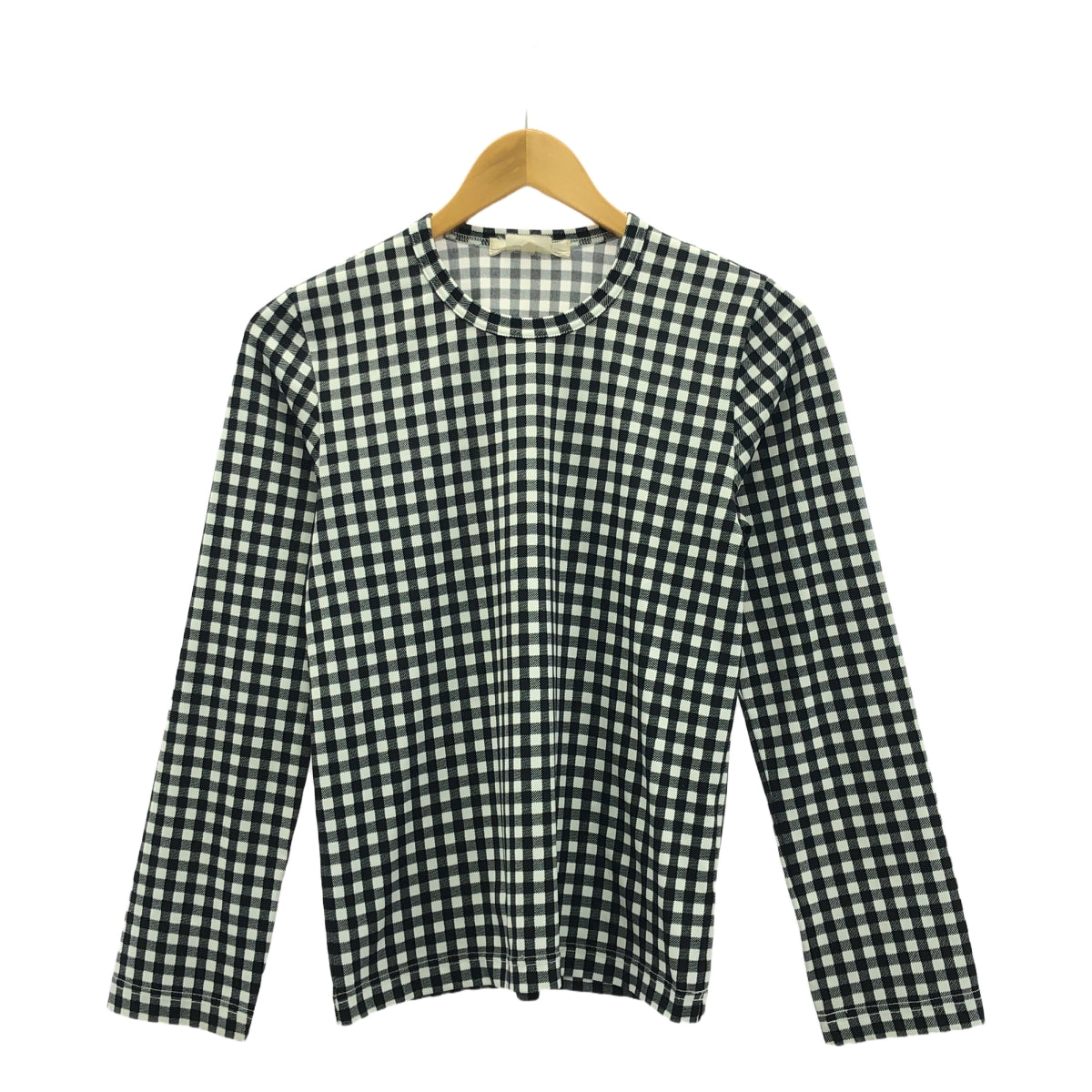 COMME des GARCONS | 2013AW | Gingham check cotton cut and sew | S | Women's