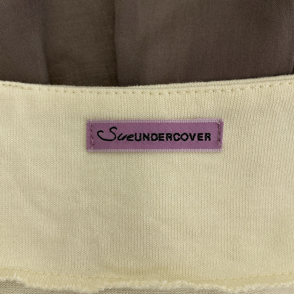 Sue UNDERCOVER / 수언더 커버 | 다른 소재 전환 자수 점프 슈트 | 1 | 여성