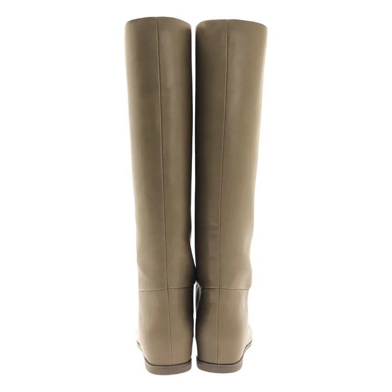 Le Talon / ルタロン | 2cmワイドシャフト ロングブーツ | L | レディース