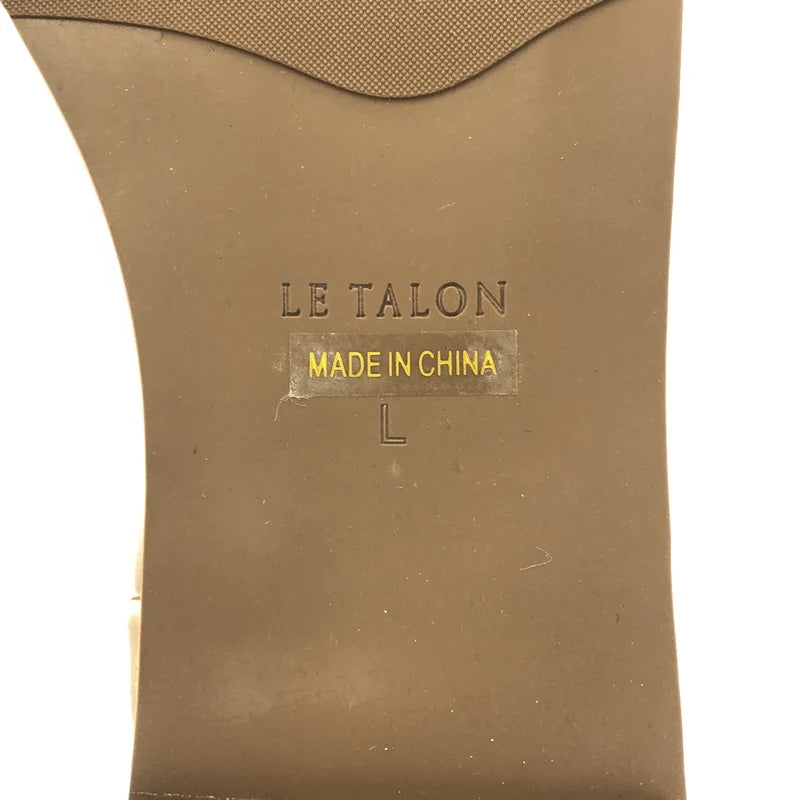 Le Talon / ルタロン | 2cmワイドシャフト ロングブーツ | L | レディース