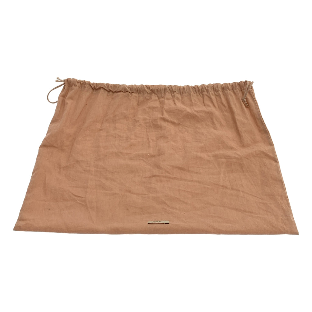 miu miu / ミュウミュウ | 2Way レザー キルティング スタッズ ターンロック クラッチ ハンドバッグ |