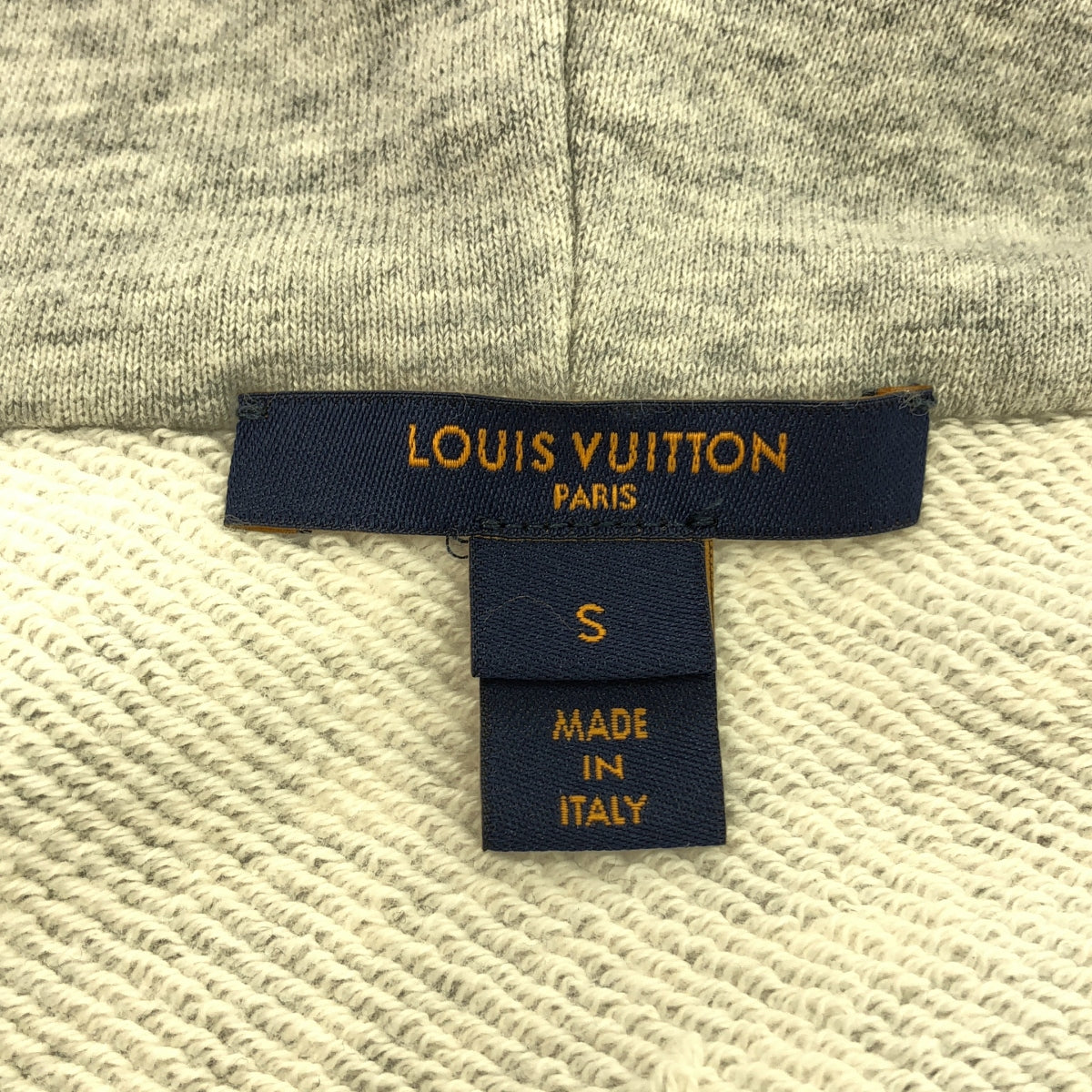 Louis Vuitton / 루이비통 | 모노그램 지퍼 업 지퍼 파커 | S | 회색 | 여성