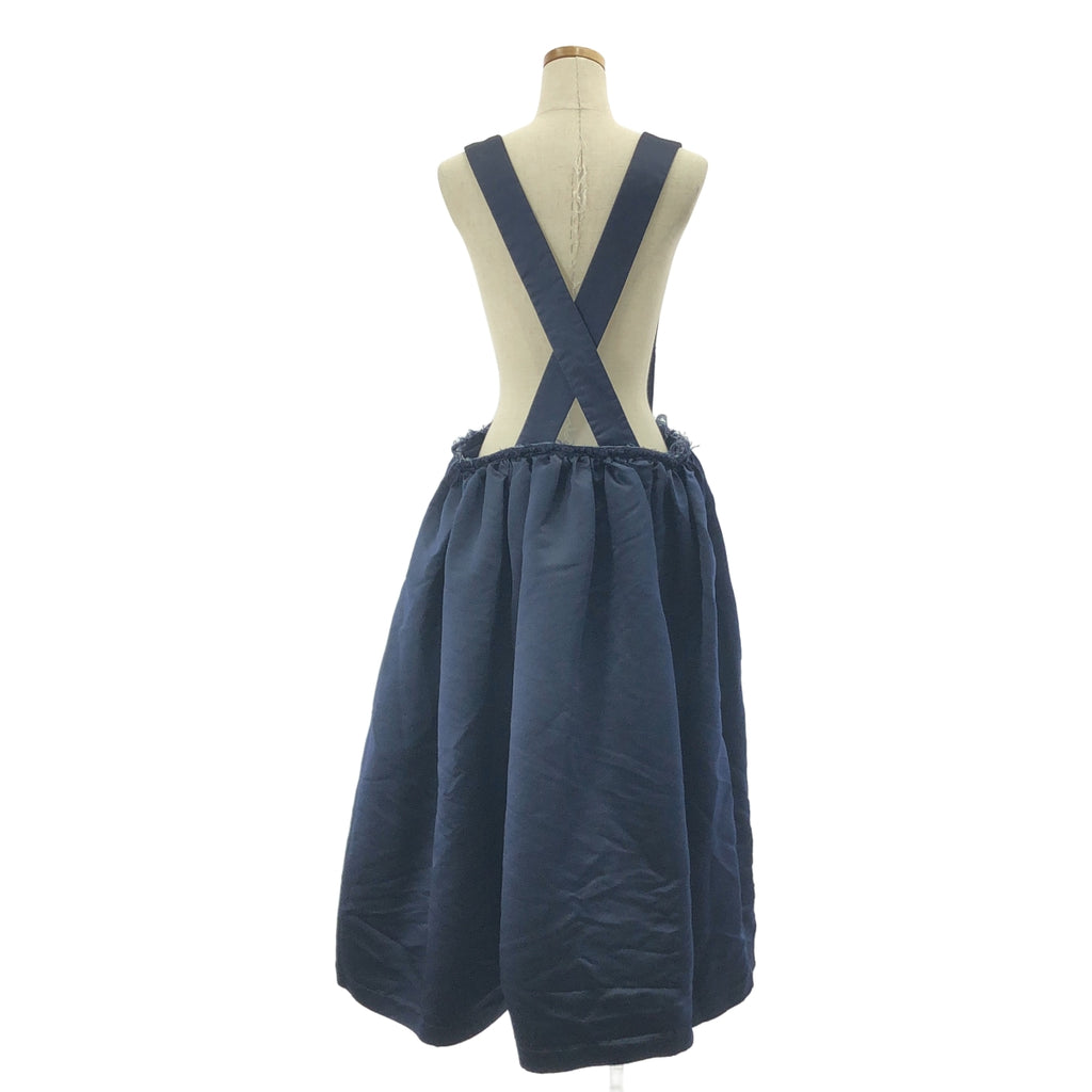 COMME des GARCONS | 2018 秋冬 | 訂製鏤空毛衣裙 | S 碼 | 海軍藍 | 女款