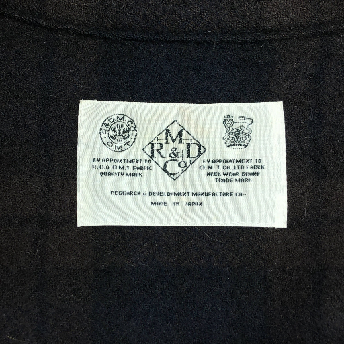 R&D.M.Co / オールドマンズテーラー | ウール チェック シャツ ワンピース | ダークブラウン/ネイビー | レディース