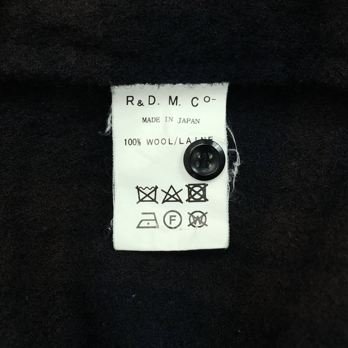 R&D.M.Co / オールドマンズテーラー | ウール チェック シャツ ワンピース | ダークブラウン/ネイビー | レディース