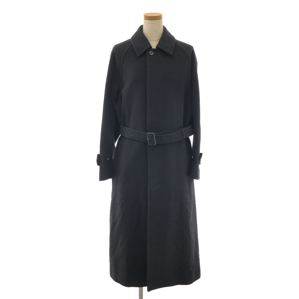 AURALEE / オーラリー | 2021AW | CASHMERE WOOL MOSSER SOUTIEN COLLAR COAT カシミヤ ウール モッサー ステンカラーコート | 0 | レディース