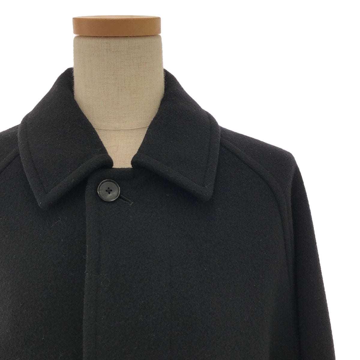 AURALEE / オーラリー | 2021AW | CASHMERE WOOL MOSSER SOUTIEN COLLAR COAT カシミヤ ウール モッサー ステンカラーコート | 0 | レディース