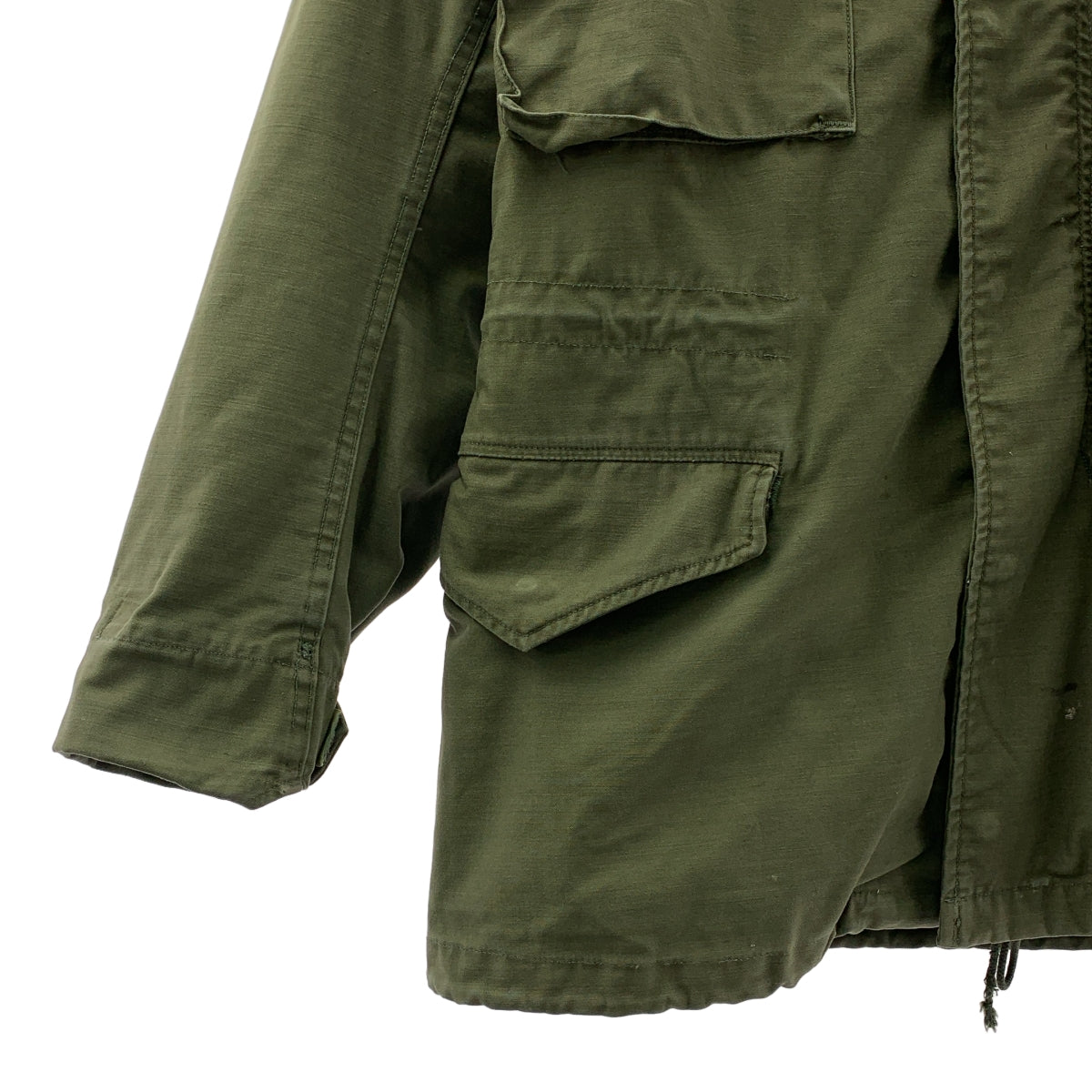 VINTAGE / 빈티지 헌 옷 | US ARMY 퀼팅 라이너 M-65 필드 재킷 | XS | 남성