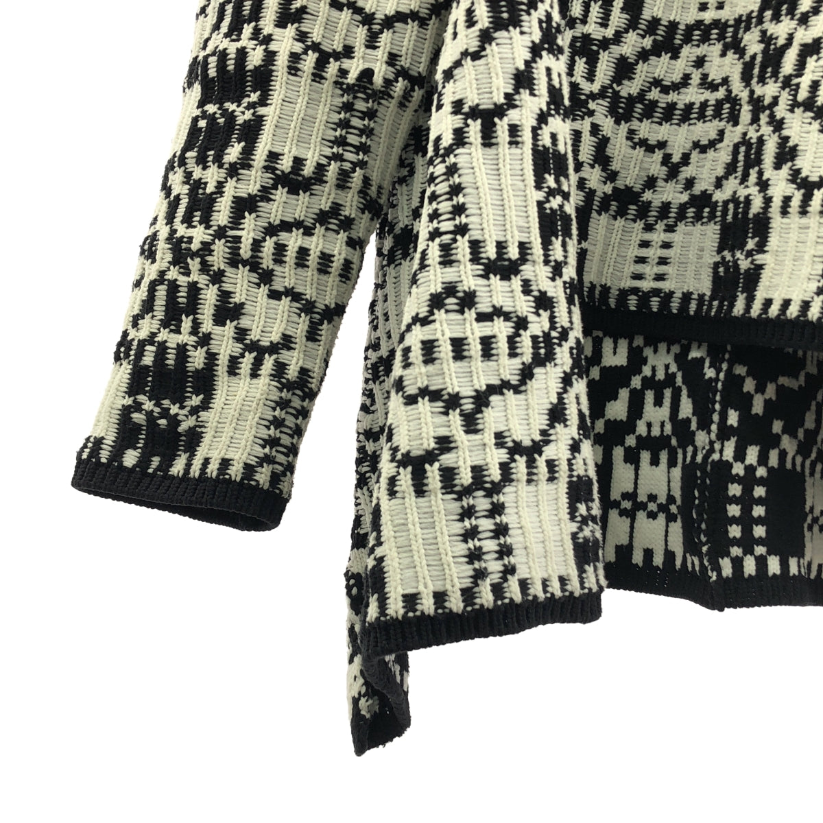 COMME des GARCONS HOMME PLUS / 콤데 갤슨 옴플루스 | 2021AW | helix knit 비틀림 비대칭 니트 | L | 남성