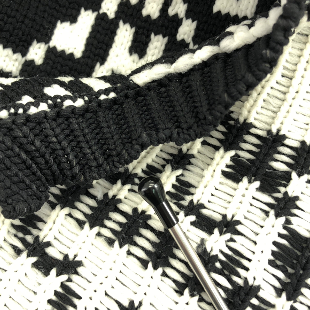 COMME des GARCONS HOMME PLUS / 콤데 갤슨 옴플루스 | 2021AW | helix knit 비틀림 비대칭 니트 | L | 남성