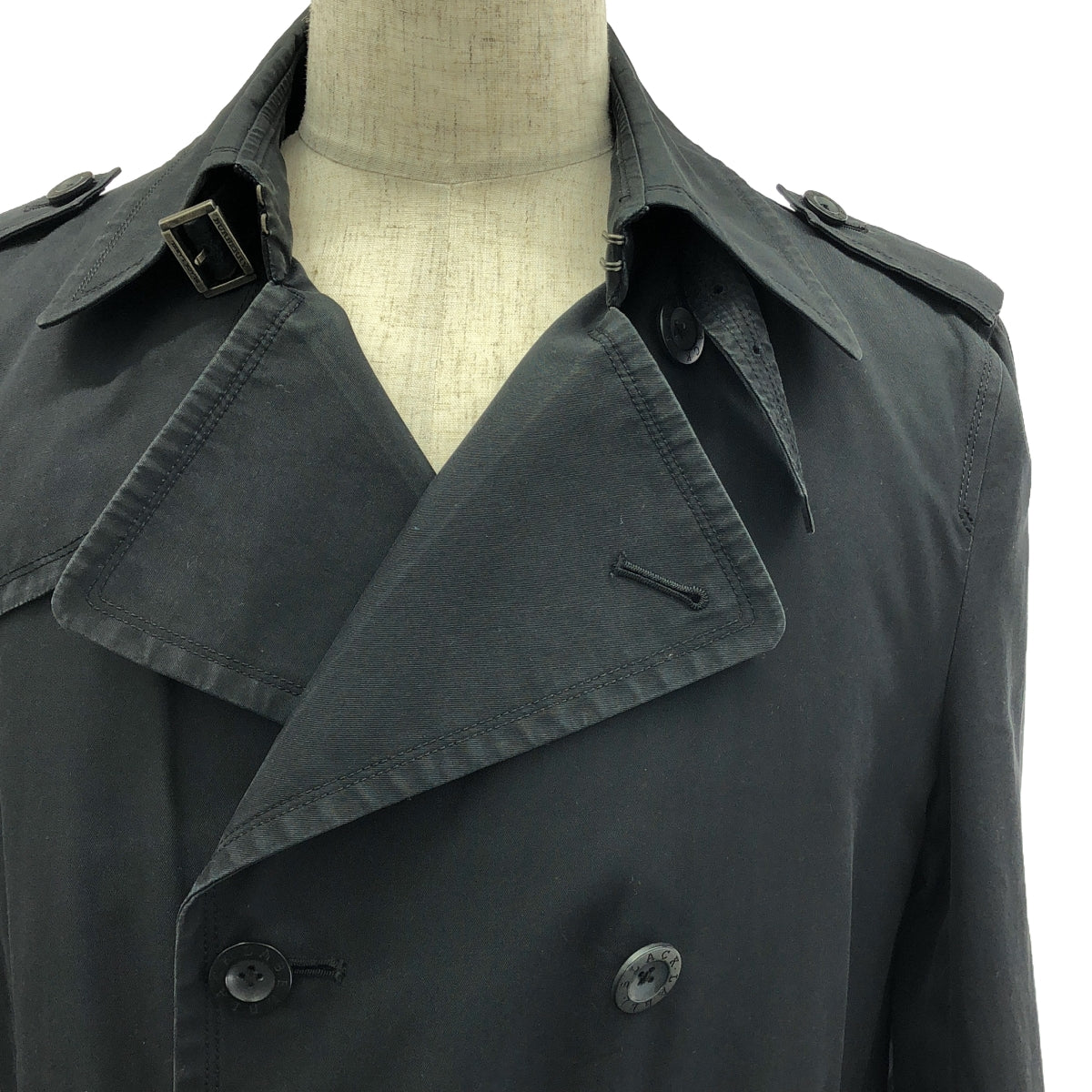 BURBERRY BLACK LABEL / バーバリーブラックレーベル | ノバチェック ライナー付き トレンチコート | L | ブラック | メンズ