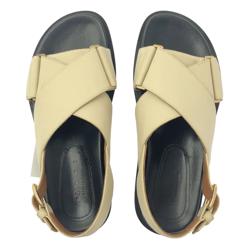 MARNI / マルニ | クリスクロス フスベット サンダル | 37 | レディース