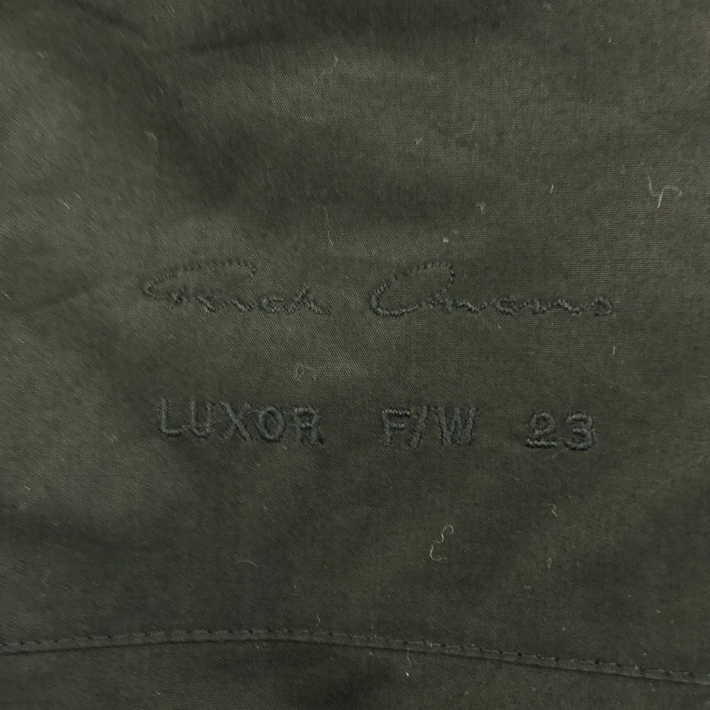 Rick Owens / リックオウエンス | 2023AW | BRAD JACKET レザー 中綿 ジャケット | 52 | メンズ