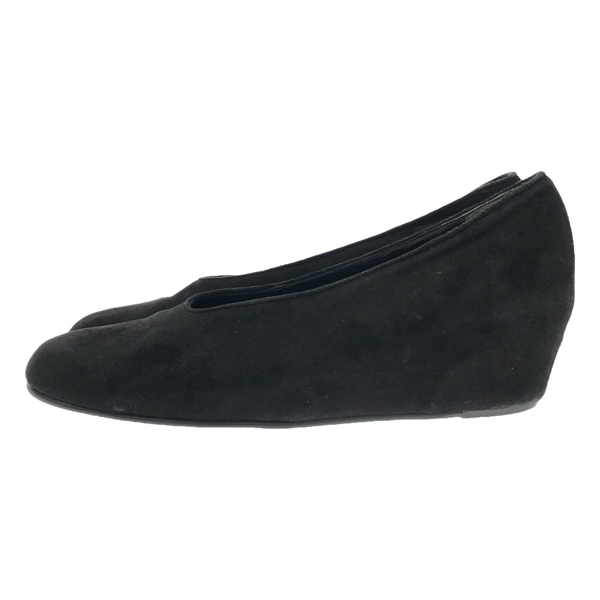 COMME des GARCONS | Aoyama Suede Leather Flat Shoes | 24 1/2 | Women's