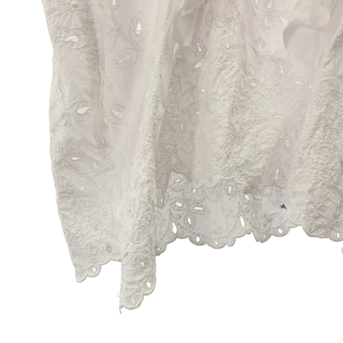 tricot COMME des GARÇONS | 2021 春夏 | 荷葉邊圓領無袖襯衫 | M 碼 | 女款