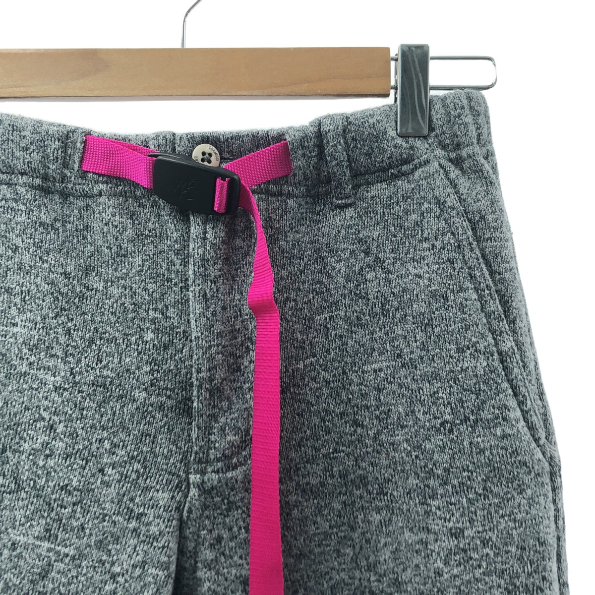 GRAMICCI / グラミチ | × BEAMS BOY /  FLEECE NARROW RIB PANTS / フリース ナローリブパンツ | F | グレー | レディース