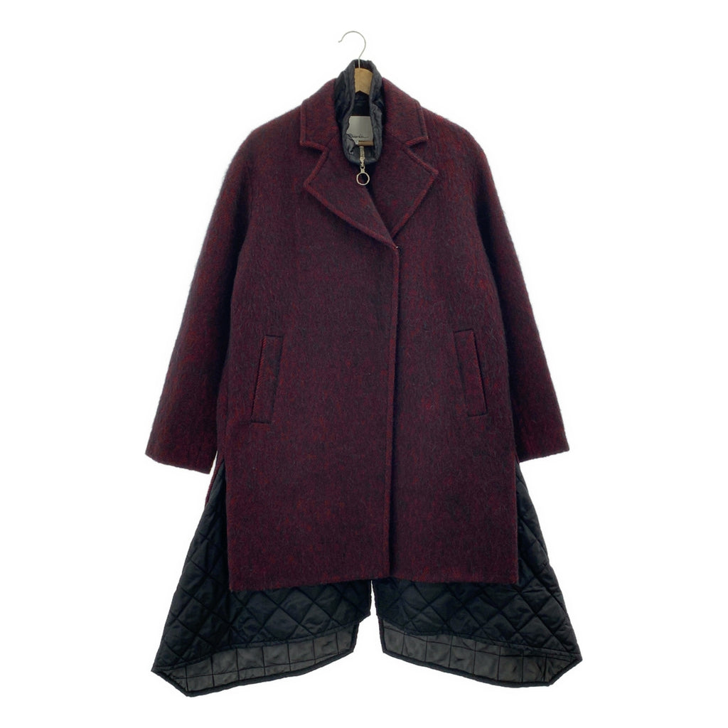 3.1 Phillip Lim / スリーワンフィリップリム | ウール アルパカ混 キルティング ドッキング レイヤード コート | S | メンズ