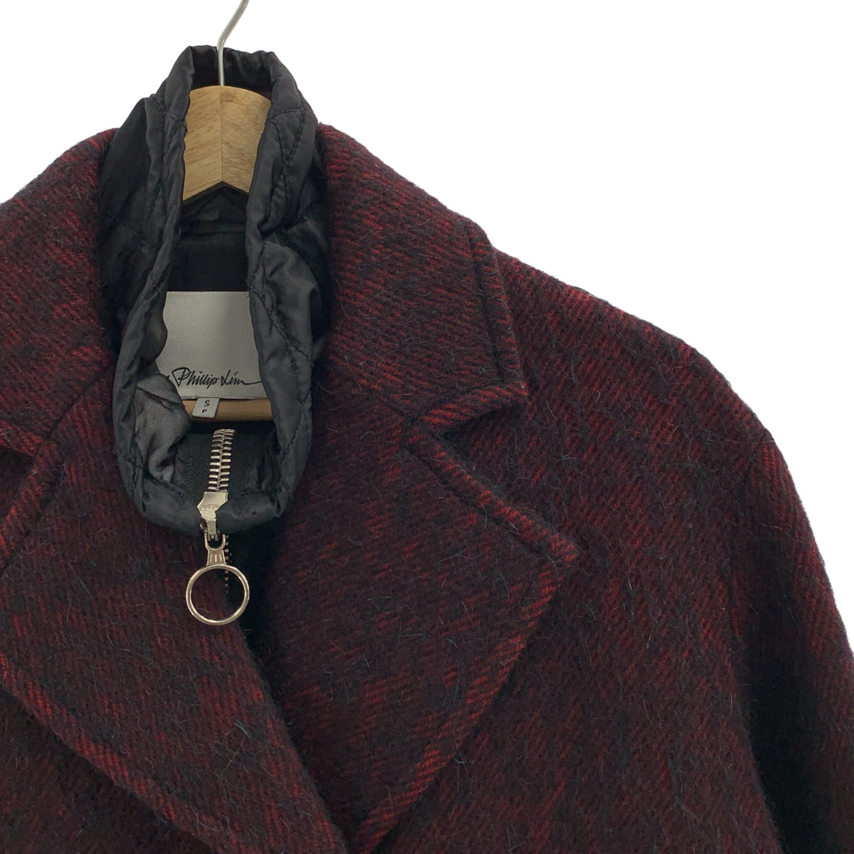 3.1 Phillip Lim / スリーワンフィリップリム | ウール アルパカ混 キルティング ドッキング レイヤード コート | S | メンズ