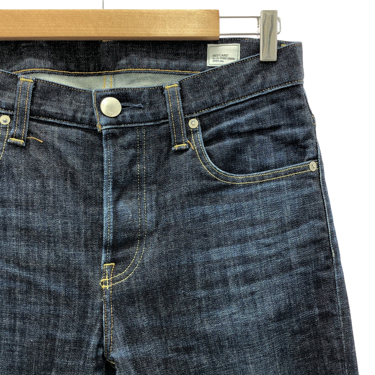 RED CARD / Red Card | × TOMORROWLAND BLUE WORK TL58895 Straight Denim Pants | 30 | Indigo | Men's