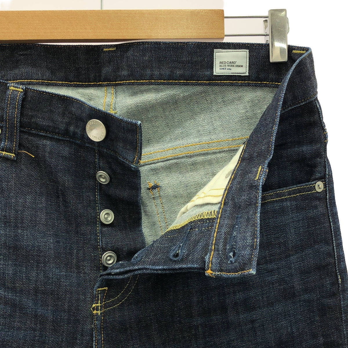 RED CARD / Red Card | × TOMORROWLAND BLUE WORK TL58895 Straight Denim Pants | 30 | Indigo | Men's