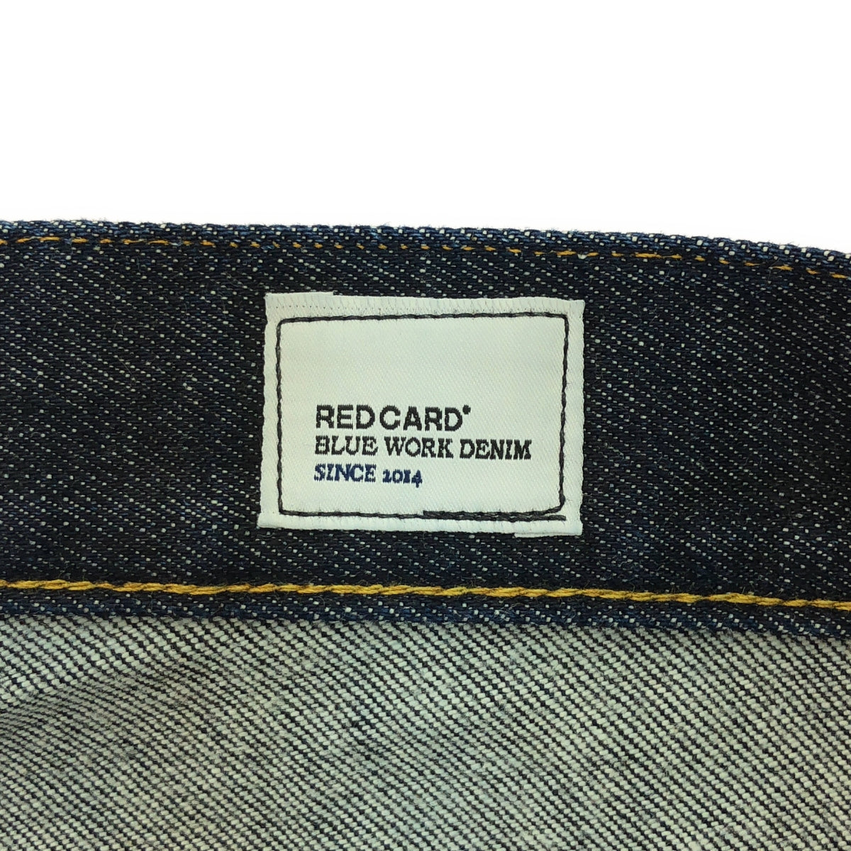 RED CARD / レッドカード | × TOMORROWLAND BLUE WORK TL58895 ストレート デニムパンツ | 30 | インディゴ | メンズ