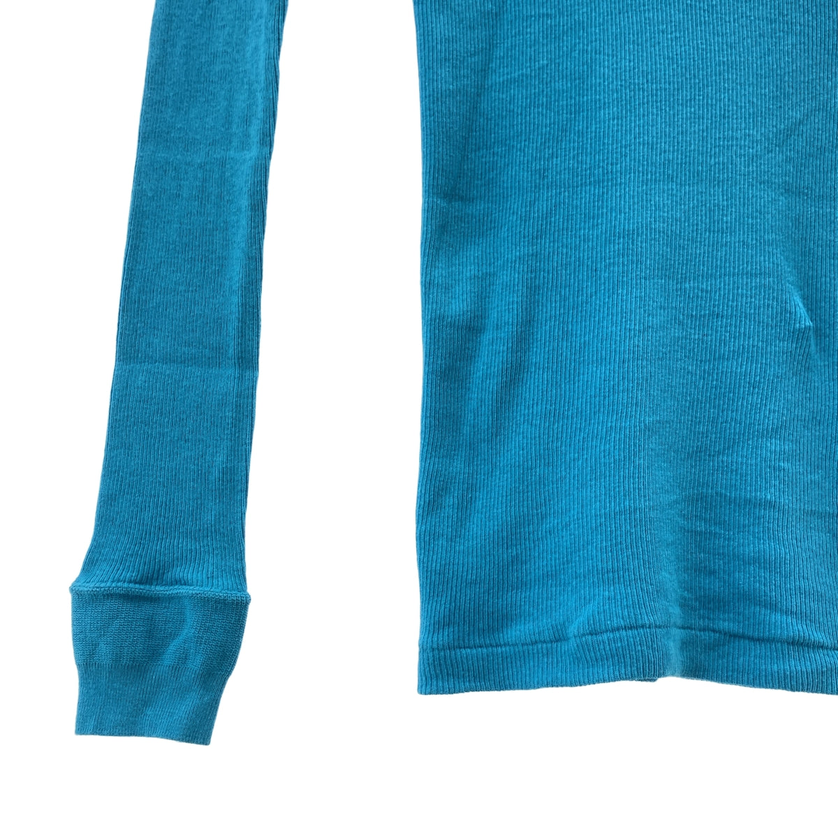 AURALEE / オーラリー | ORGANIC SOFT RIB HENLEY NECK L/S TEE ヘンリーネック カットソー | 1 | レディース