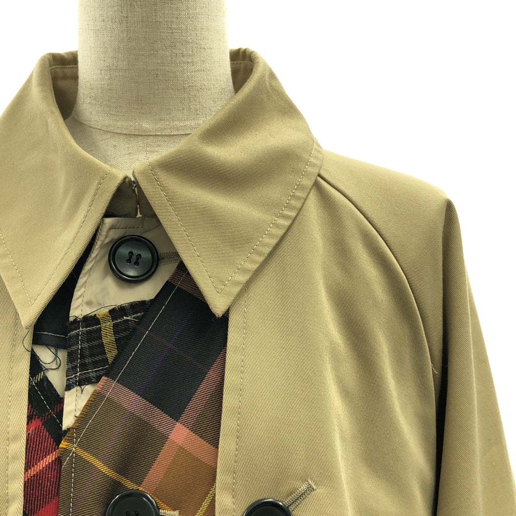 KIDILL / 키딜 | 2021AW | Crust Trench Coat 크러스트 오버 사이즈 트렌치 코트 | 46 |