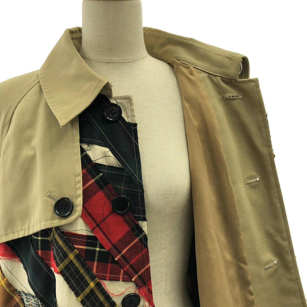 KIDILL / 키딜 | 2021AW | Crust Trench Coat 크러스트 오버 사이즈 트렌치 코트 | 46 |