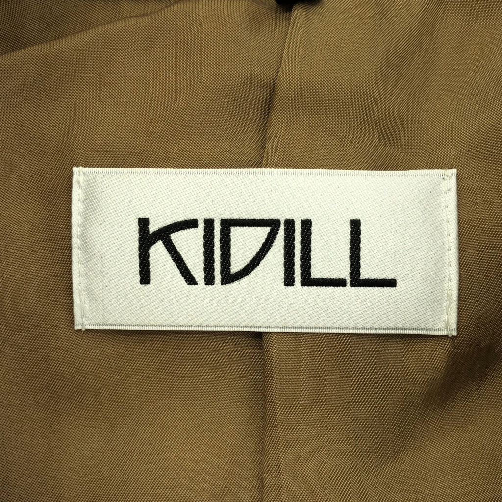 KIDILL / 키딜 | 2021AW | Crust Trench Coat 크러스트 오버 사이즈 트렌치 코트 | 46 |