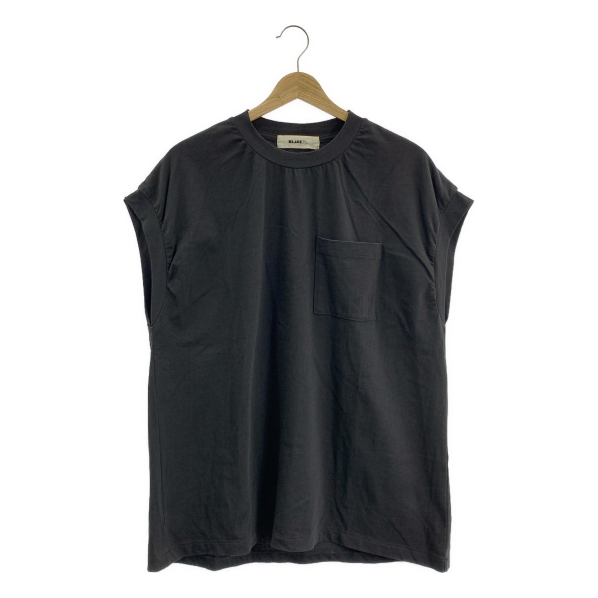 IENA / イエナ | 2025AW | BLACK ポケットTシャツ | F | レディース