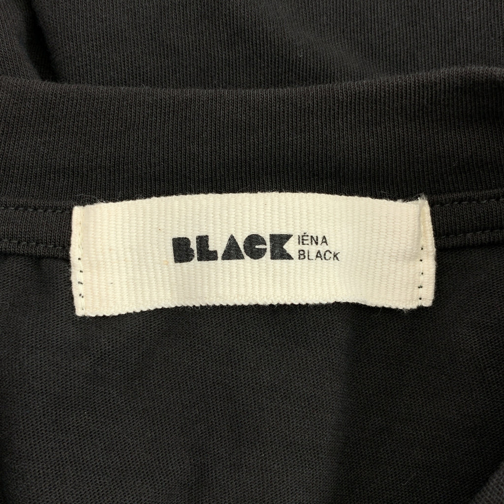 IENA / イエナ | 2025AW | BLACK ポケットTシャツ | F | レディース