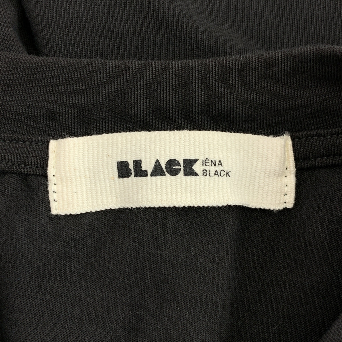 IENA / イエナ | 2025AW | BLACK ポケットTシャツ | F | レディース