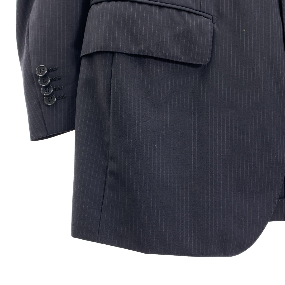 BARNEYS NEWYORK / 버니즈 뉴욕 | 설정 / Cantarelli 스트라이프 재킷 슬랙스 | 48 | 남성