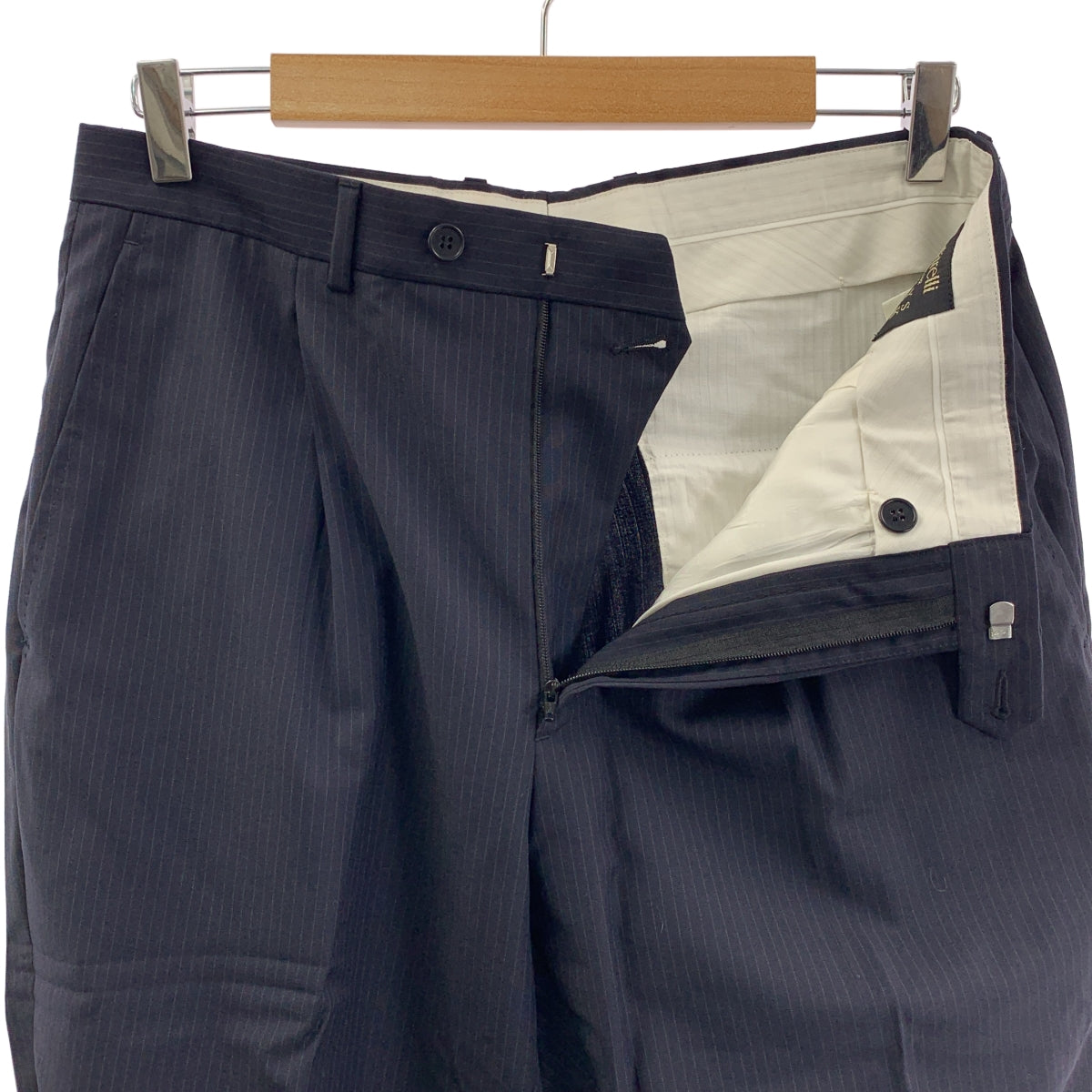 BARNEYS NEWYORK / 버니즈 뉴욕 | 설정 / Cantarelli 스트라이프 재킷 슬랙스 | 48 | 남성