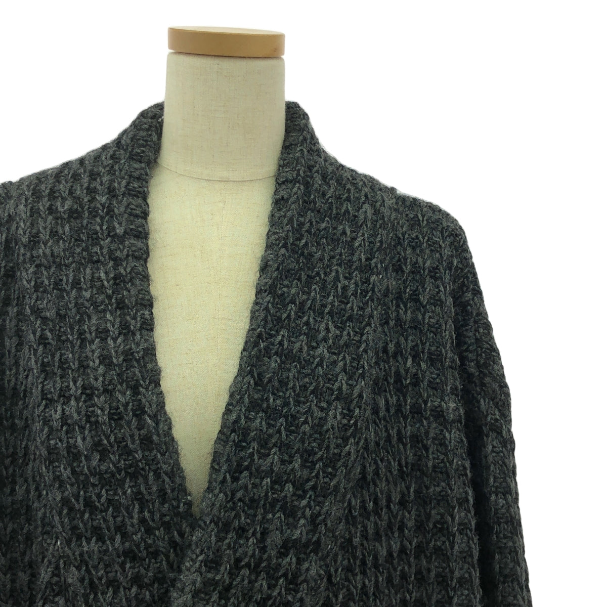 MM6 Maison Margiela | 2022AW | Double-breasted waffle knit cardigan | S | Women's