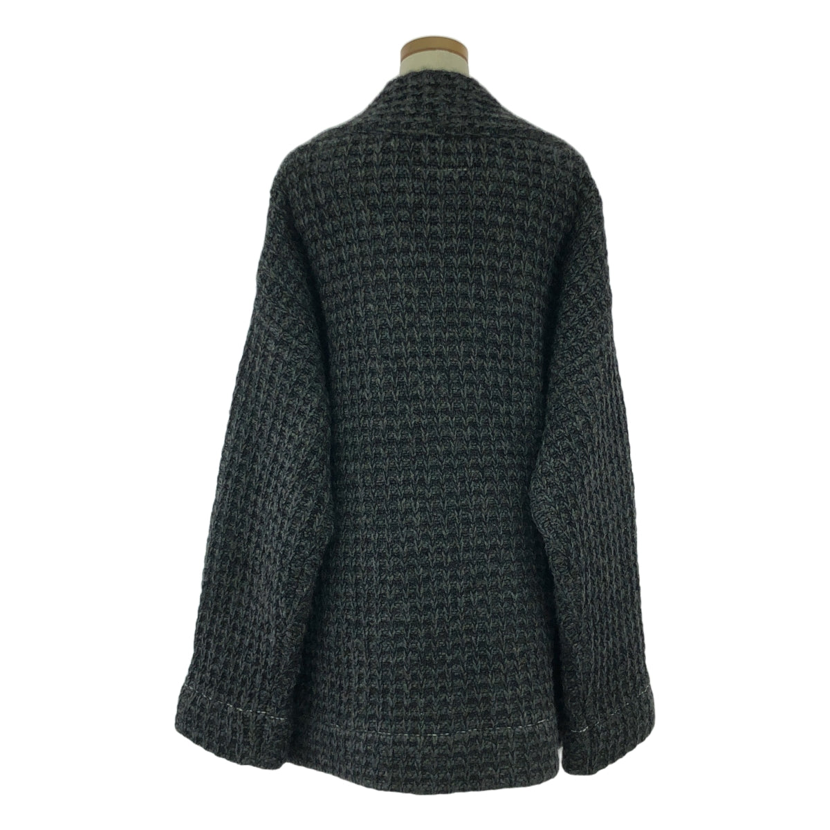 MM6 Maison Margiela | 2022AW | Double-breasted waffle knit cardigan | S | Women's