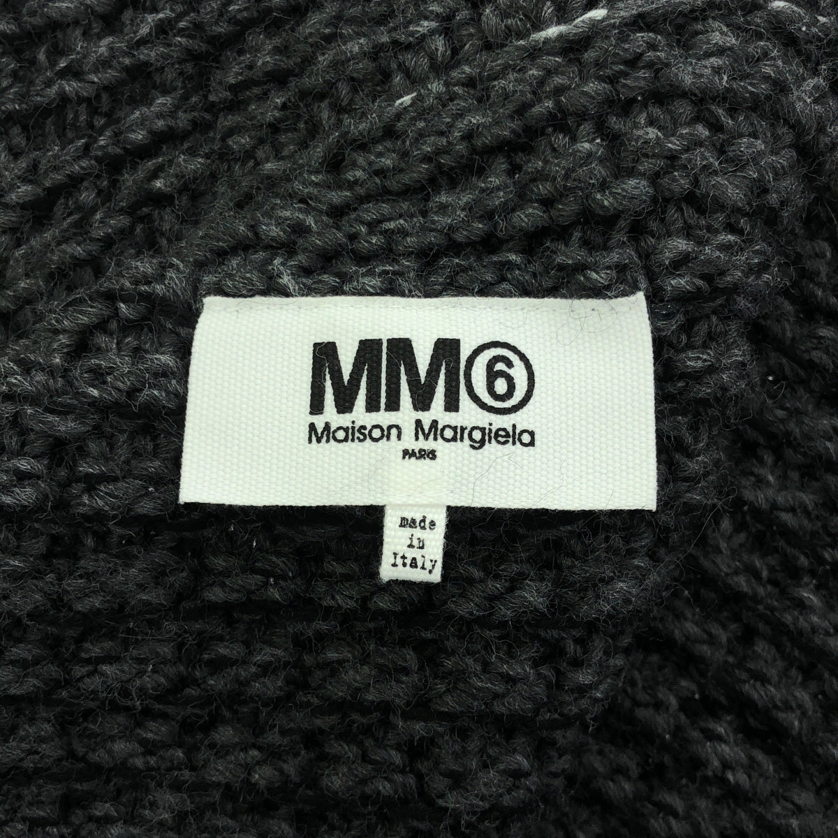 MM6 Maison Margiela | 2022AW | Double-breasted waffle knit cardigan | S | Women's