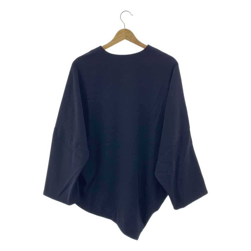 ENFOLD | 雙交叉V領不對稱套頭衫 | 38碼 | 女款