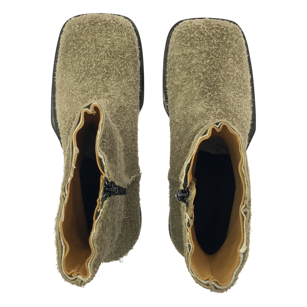 EGONlab. / エゴンラボ | 2024AW | Stun スエード スクエアトゥ ブーツ | 42 | メンズ