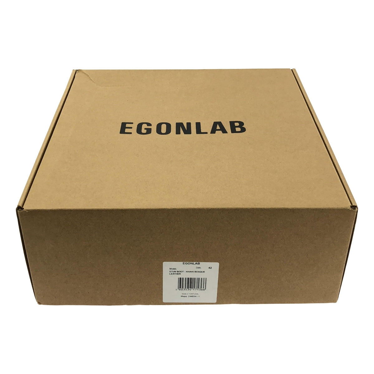 EGONlab. / エゴンラボ | 2024AW | Stun スエード スクエアトゥ ブーツ | 42 | メンズ