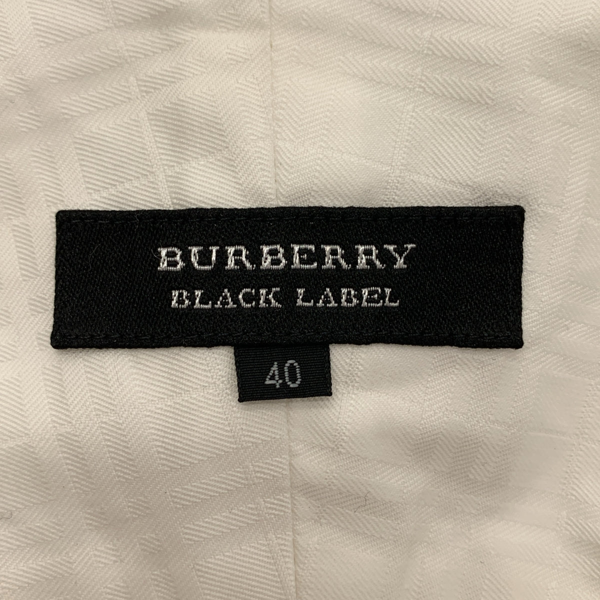 BURBERRY BLACK LABEL / バーバリーブラックレーベル | コットン ジャガード ドレス シャツ | 40 | メンズ