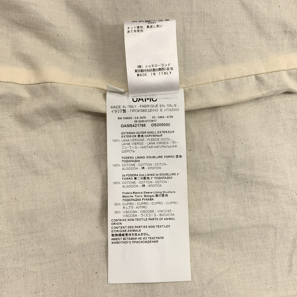 OAMC / オーエーエムシー | GEO JACKET オーバーサイズ ブルゾン ジャケット | XS | メンズ