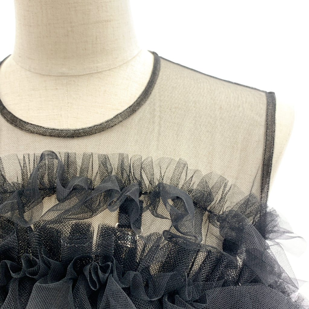 noir kei ninomiya / ノワールケイニノミヤ | 2025SS | ナイロン チュール ボリューム トップス | M | レディース