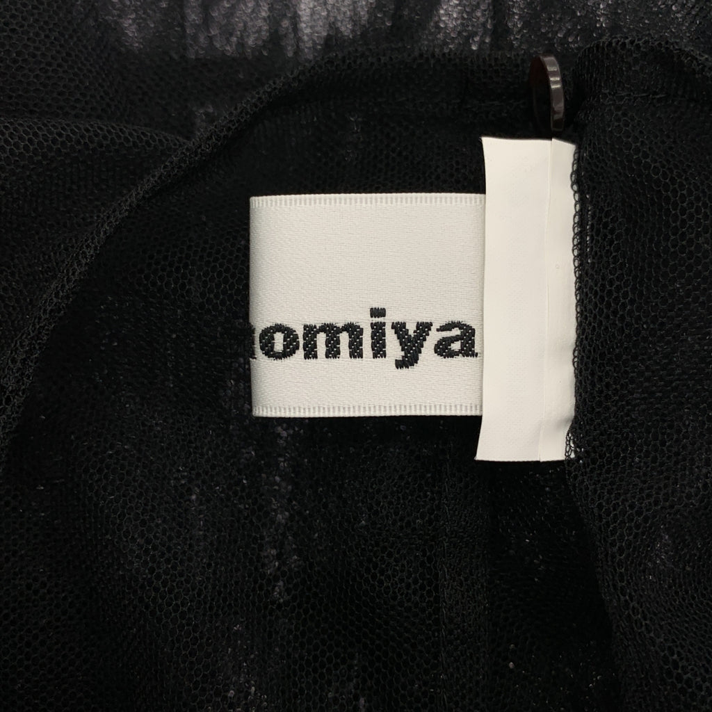 noir kei ninomiya / ノワールケイニノミヤ | 2025SS | ナイロン チュール ボリューム トップス | M | レディース