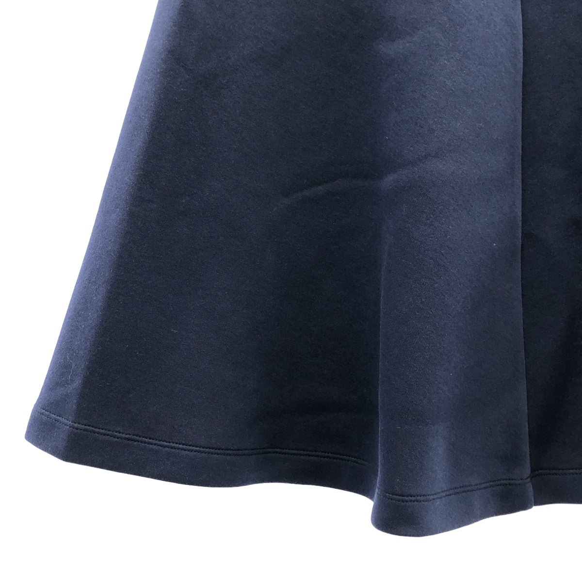 MARNI / マルニ | コットン ナイロン フレアスカート | 38 | ネイビー | レディース